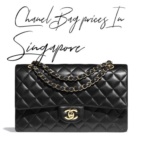 chanel bag singapore price|chanel shoulder bag singapore.